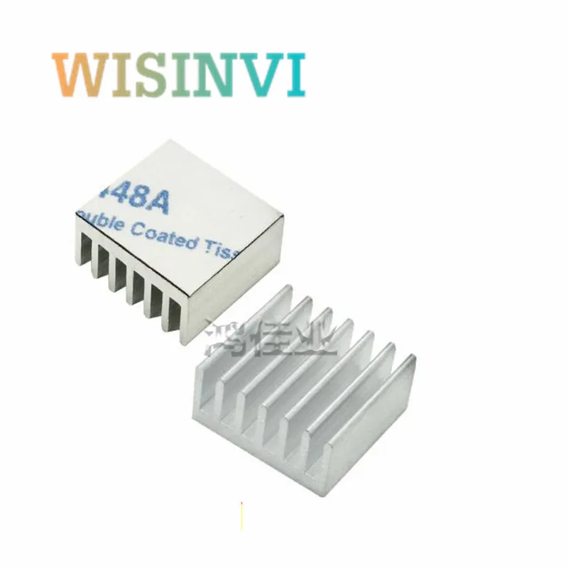 10pcs Computer Cooler Radiator Aluminum Heatsink Heat sink for Electronic Chip Heat dissipation Cooling Pads 14*14*6mm