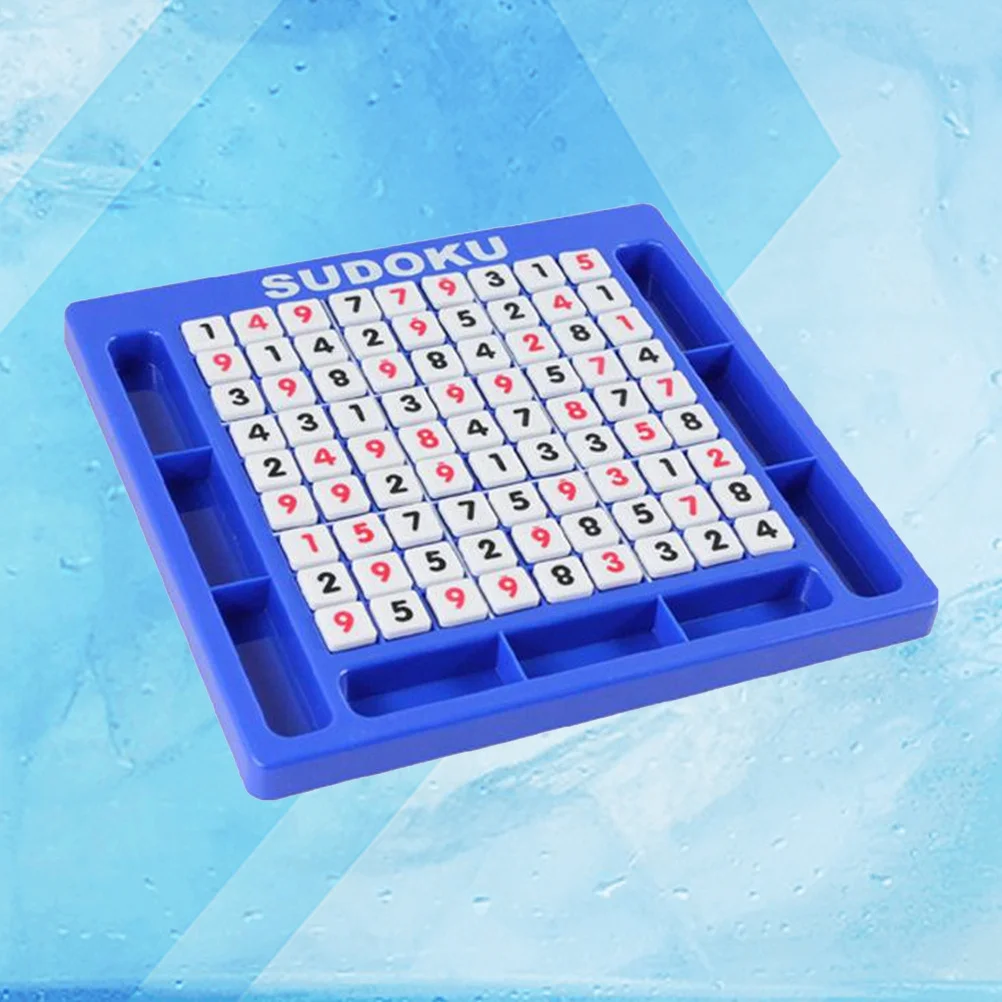 Sudoku Bambini Sviluppo Intellettuale Ragionamento Logico Formazione Puzzle Numeri Scacchiera Tavolo Educativo Montessori