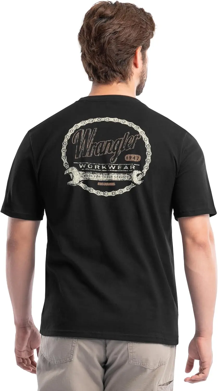 

Cotton Graphic Tee for Men, Short Sleeve Casual Shirt