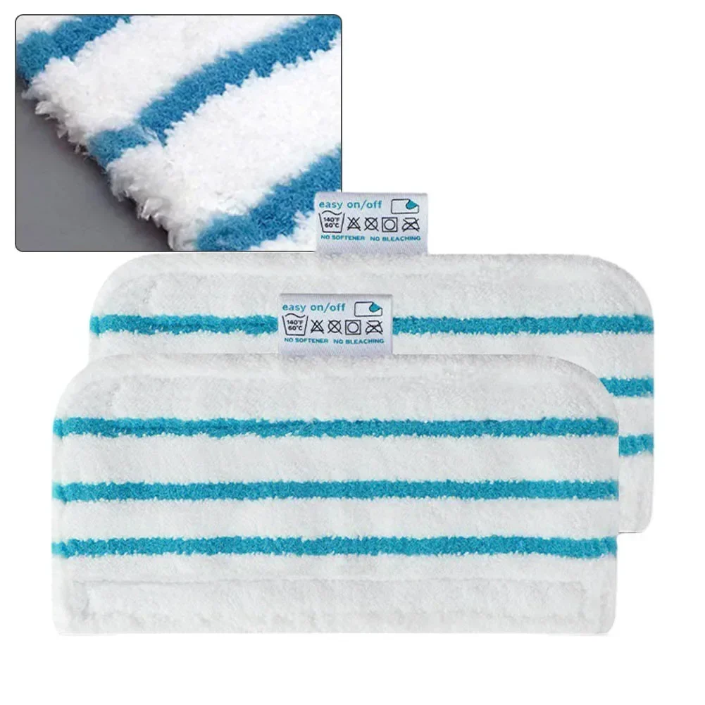 2pcs For Beldray BEL01097 Microfibre Steam Detergent Mop Rectangular Pads Dry And Wet Usage Mop Cloths Pad Floor Cleaning