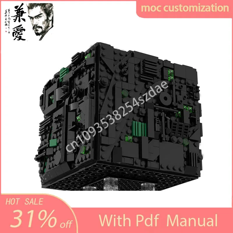new-770pcs-moc-ucs-borg-cube-space-exploriens-model-building-block-creative-assembly-educational-kid-building-block-toy-gift