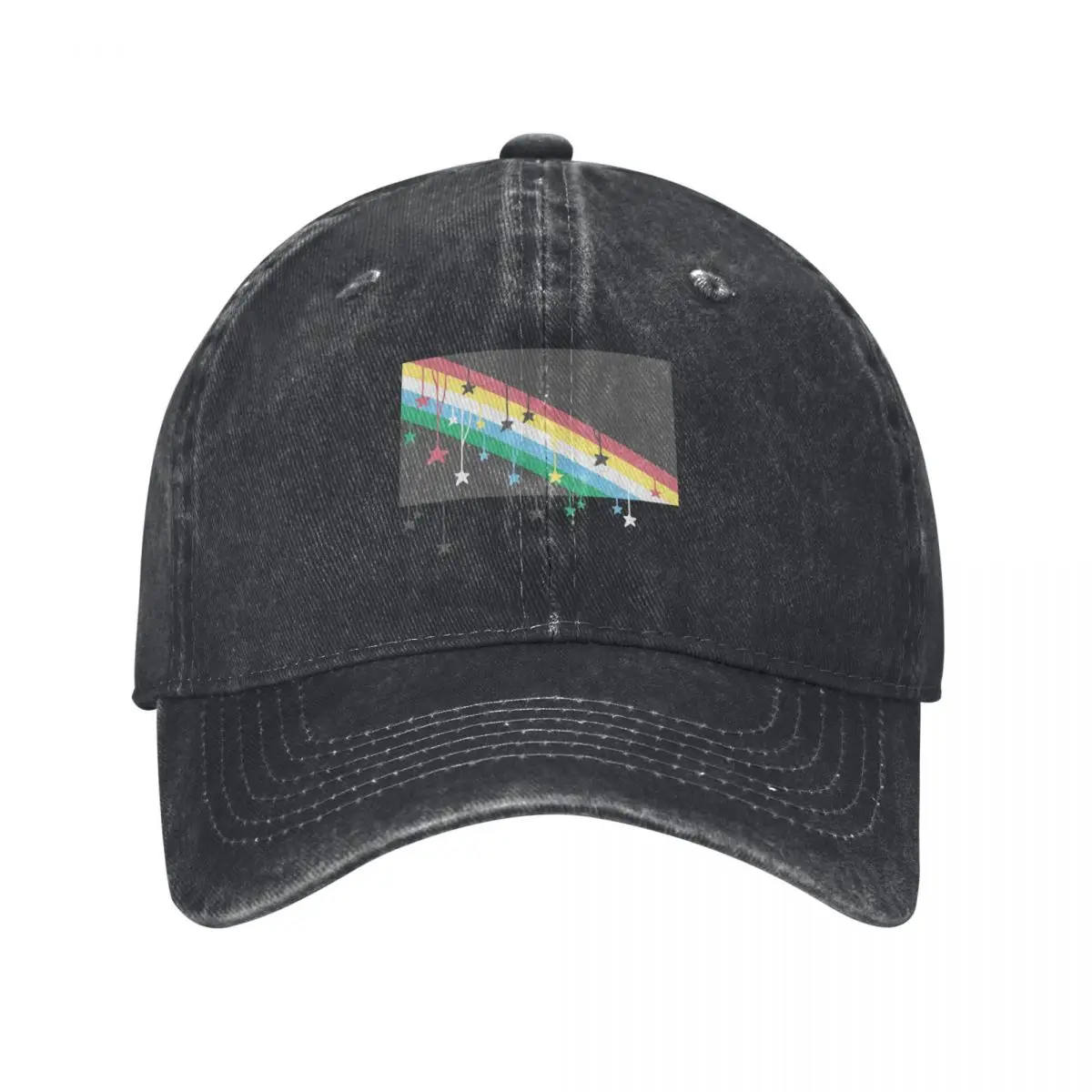 Starry Queer Disability Flag Baseball Cap Kids Hat Anime Hat Sun Hat For Children Men Women's