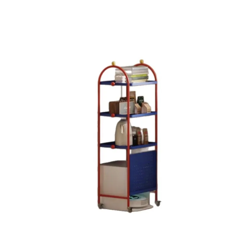 Sweeping robot rack, base station storage cabinet, living room movable cart dining side cabinet