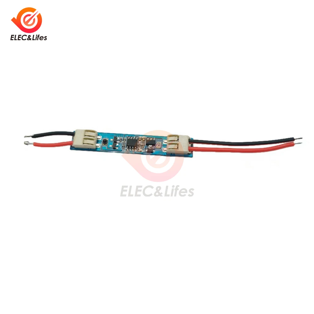 1 قطعة 5A محس حركة اليد الاجتياح التبديل تيار مستمر 12-24 فولت اليد موجة مسح IR مفتاح مستشعر ل LED خزانة إضاءة الخزانة/مصباح خزانة الملابس