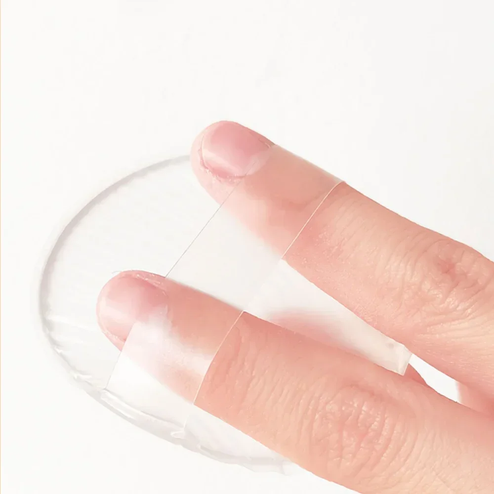 1/3Pcs Jelly Soft Silicone Gel Powder Puff Sponge for Cosmetic Face Foundation BB Cream No Powder Eating Powder Makeup Tool
