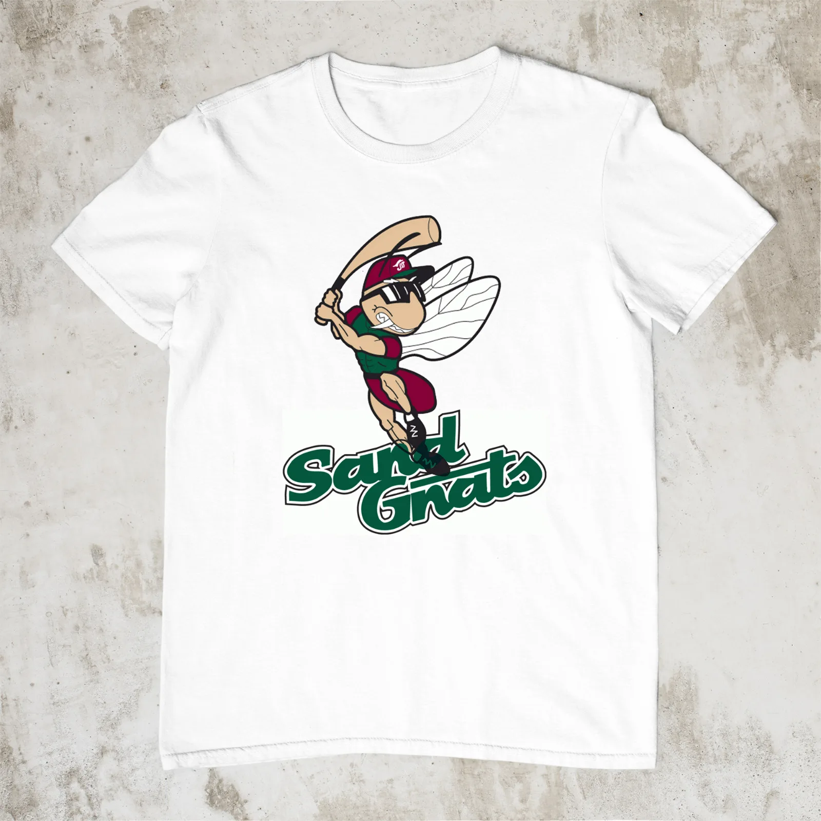 Savannah Sand Gnats Baseball Logo T-shirt White Unisex All Sizes JJ3752