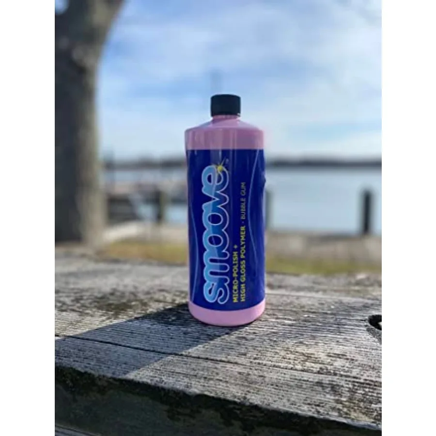Cera para Barcos y Polímero de Alto Brillo Bubble Gum Micro Polish - Cera para Barcos y Protector Marino Definitivo para Polímeros de Fibra de Vidrio Supremos