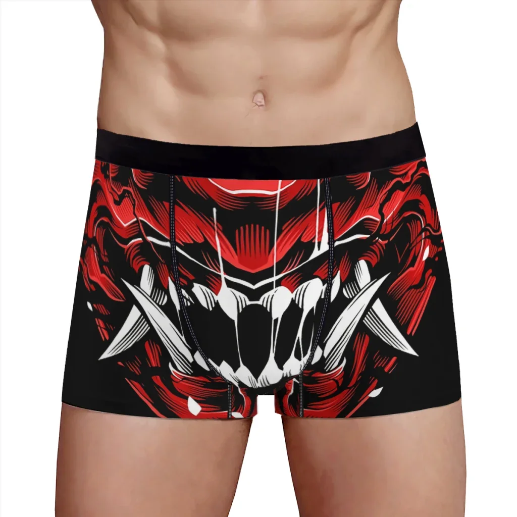 Hannya Demon Bloody Version  Underpants Homme Panties Male Underwear Sexy Shorts Boxer Briefs