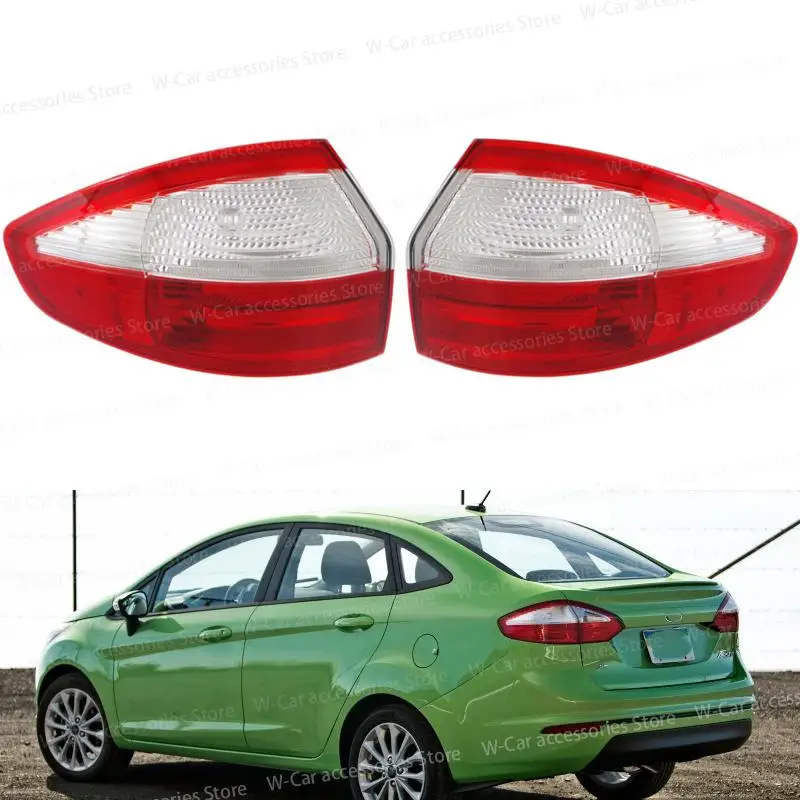 

Абажур задней лампы в стиле поп для Ford Fiesta Sedan 2014-2017, задний фонарь, противотуманный указатель поворота, стоп-сигнал, абажур без лампы, автозапчасти