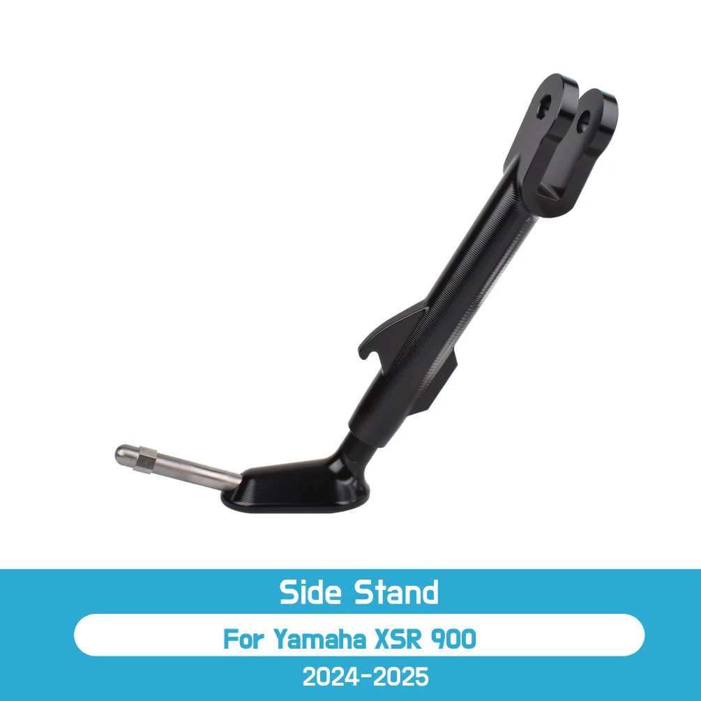 

Регулируемая боковая подставка для Yamaha XSR900 2022-2025, поддержка XSR 900, алюминиевая парковочная подставка для мотоцикла, аксессуары