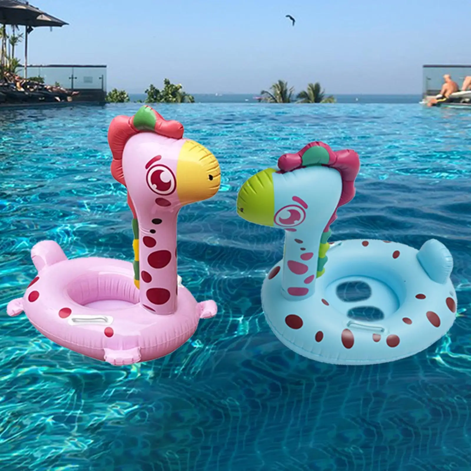 

Inflatable Swimming Ring Kids Inflatable Pool Float for Outdoor Beach Travel
