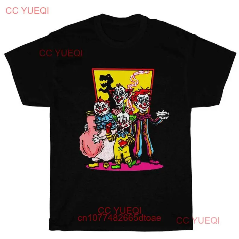 Футболка Killer Klowns с длинным или коротким рукавом в стиле фильма «ужас»