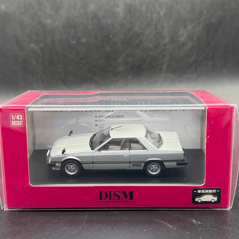 Масштаб 1/43 Nissan Skyline HT2000 Turbo, модель автомобиля из сплава, коллекция украшений, игрушечный автомобиль