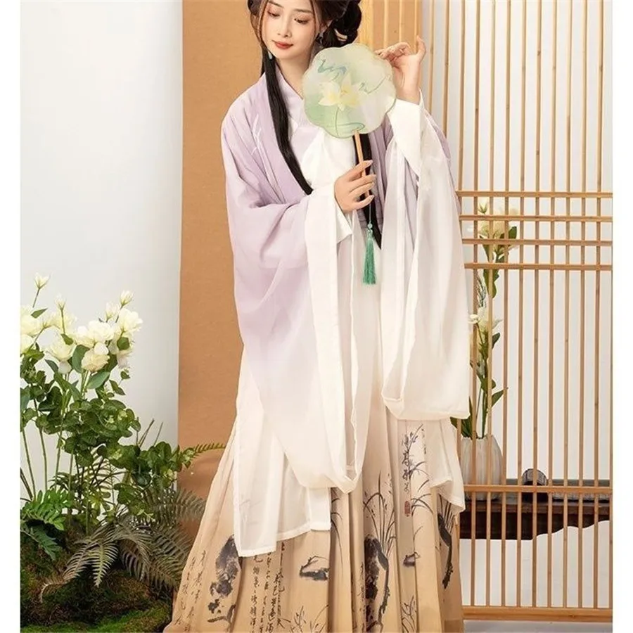 

Chinese Hanfu Dress Women Party Outfit Ancient Embroidery Hanfu Dress Chinese Vintage Cosplay Costume Hanfu Sets