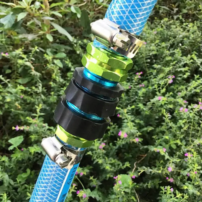 Water Hose Quick Connect Fittings 3/4 Inch Hose Adapter Fittings No-Leak Male And Female Pipe Adapter Heavy Duty Coupler