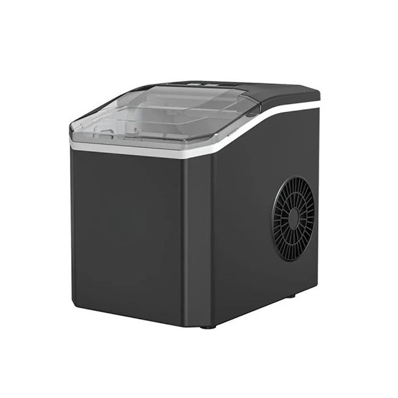 

Small Ice Maker Home Commercial Mini Camping Outdoor Round Ice Making Machine