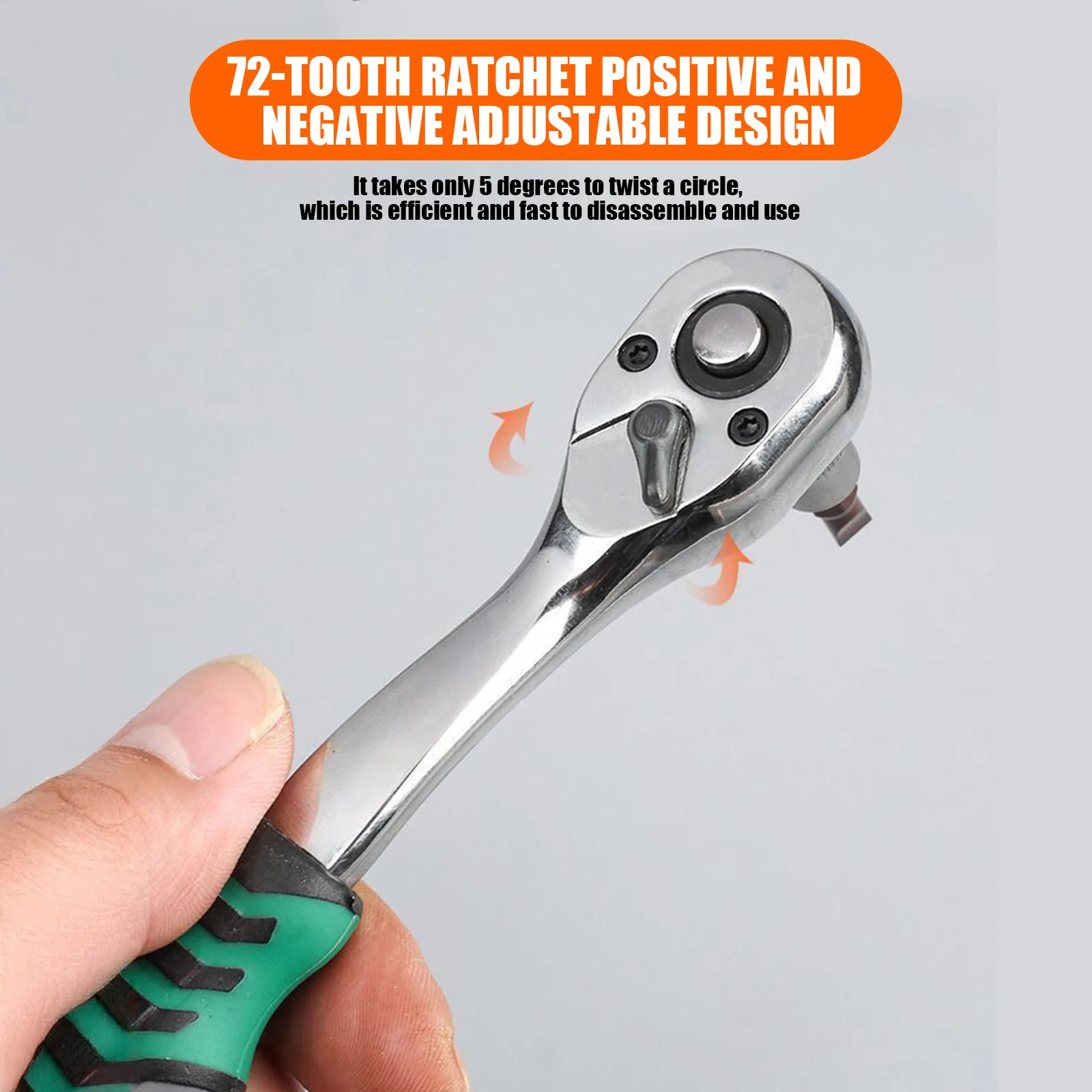 Reparación de automóviles, manguitos neumáticos, llave de tubo de trinquete, herramientas de reparación, ideales para el mantenimiento del hogar