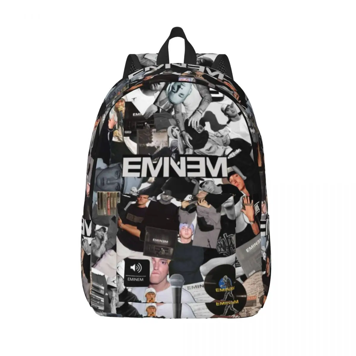 

Рюкзак Eminem для мужчин и женщин, крутой школьный рюкзак для пешего туризма, путешествий, сумка для ноутбука, подарок