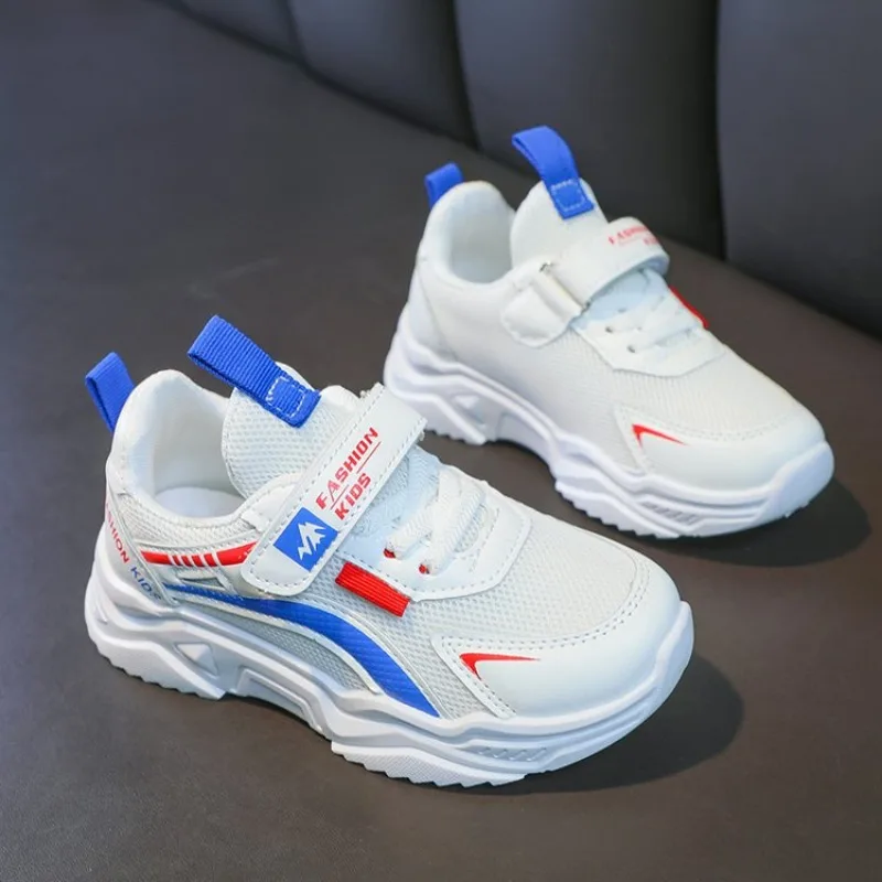 

New Childrens Autumn Sneakers Breathable and Comfortable Casual White Shoes for Girls Soft Soles and Versatile Kid Running Shoes