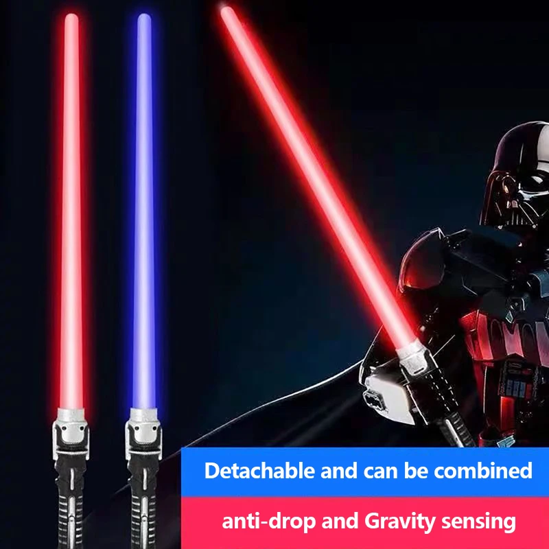 

ZK30 New Lightsaber Laser Sword Toys Light Saber Kids Telescopic Force FX FOC Blaster Toys Jedi Sword Boys Girl Gifts