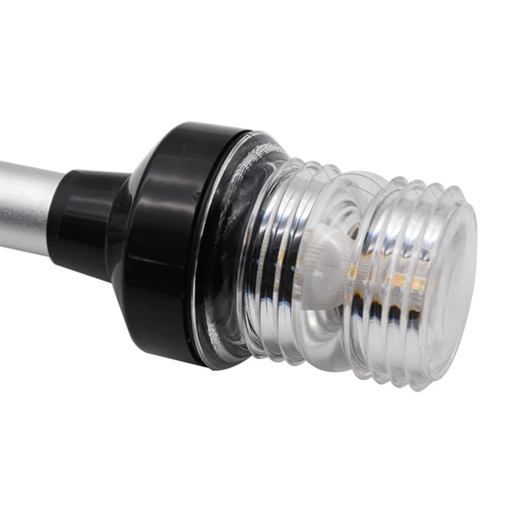 8 Zoll klappbare LED-Navigationsleuchte 360-Grad-Segelsignalleuchte für Yacht Boot Heck-Ankerlicht – Detail 1