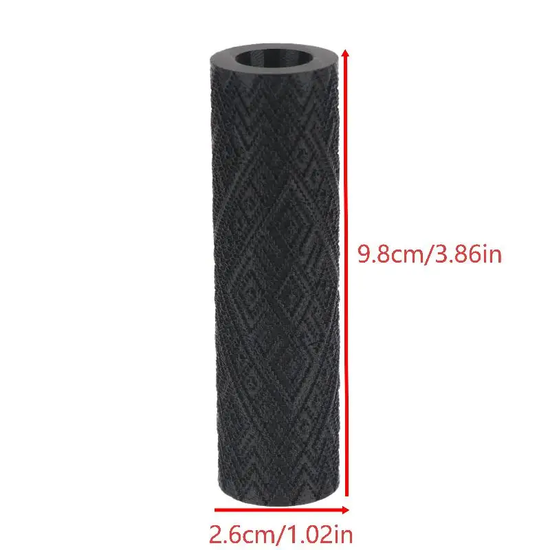 New！3D Printed Traditional Embossed Texture Roller Reusable Easy Clean For Pottery Clay DIY Craft Handmade Art Creation