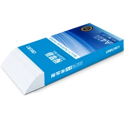 Papel multiusos Deli A4 para impresión, 500 hojas, 80g, venta al por mayor, serie Aegean Sea, 1 paquete, 7432