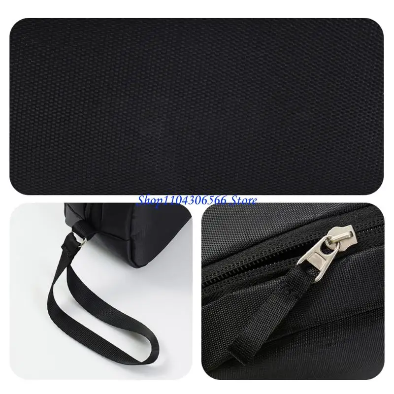 

02DD Scratch Proof Travel Electronics Case Oxford Cloth Construction Multiple Compartment for On the Go Protections