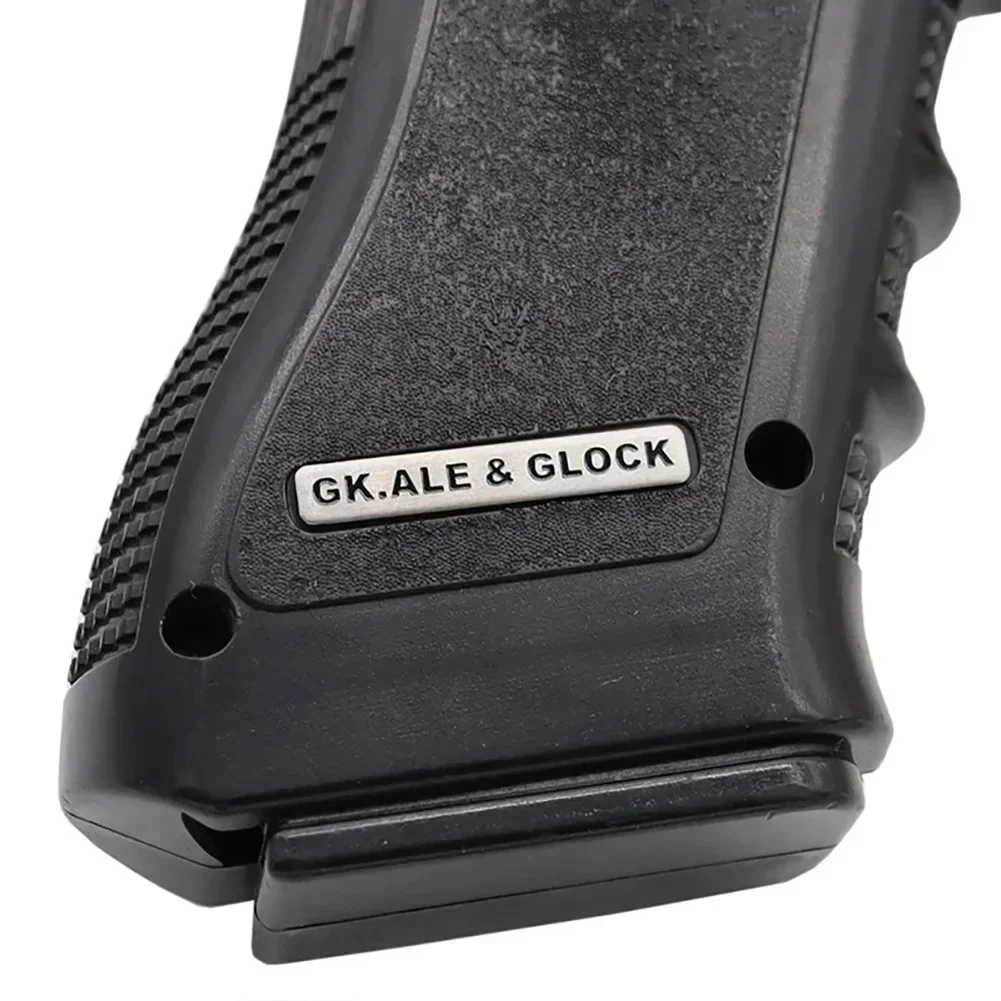 Pegatina de Metal con logotipo táctica de pistola Glock, pistola de juguete CS, Airsoft, pegatinas decorativas DIY para Glock 17, 18, 19, accesorios de caza