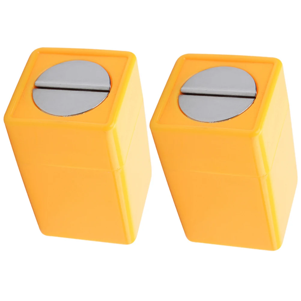 

2Pcs Blade Storage Box Waste Blades Case Durable Safety Design Compact Portable Reusable Home Office Studio Blades Recycling
