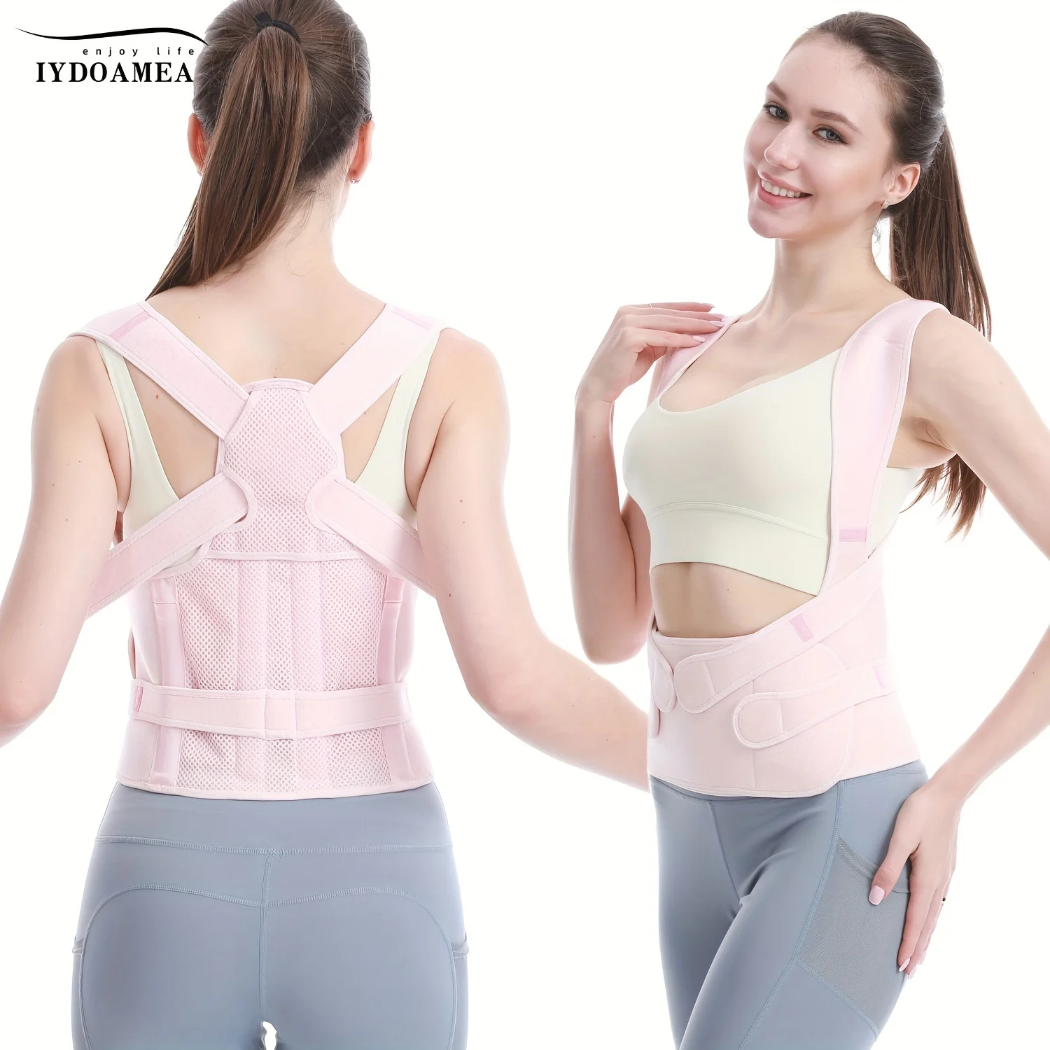 

1pc Bad Posture Corrector, Adjustable Hunchback Support Belt, For Body Shaping