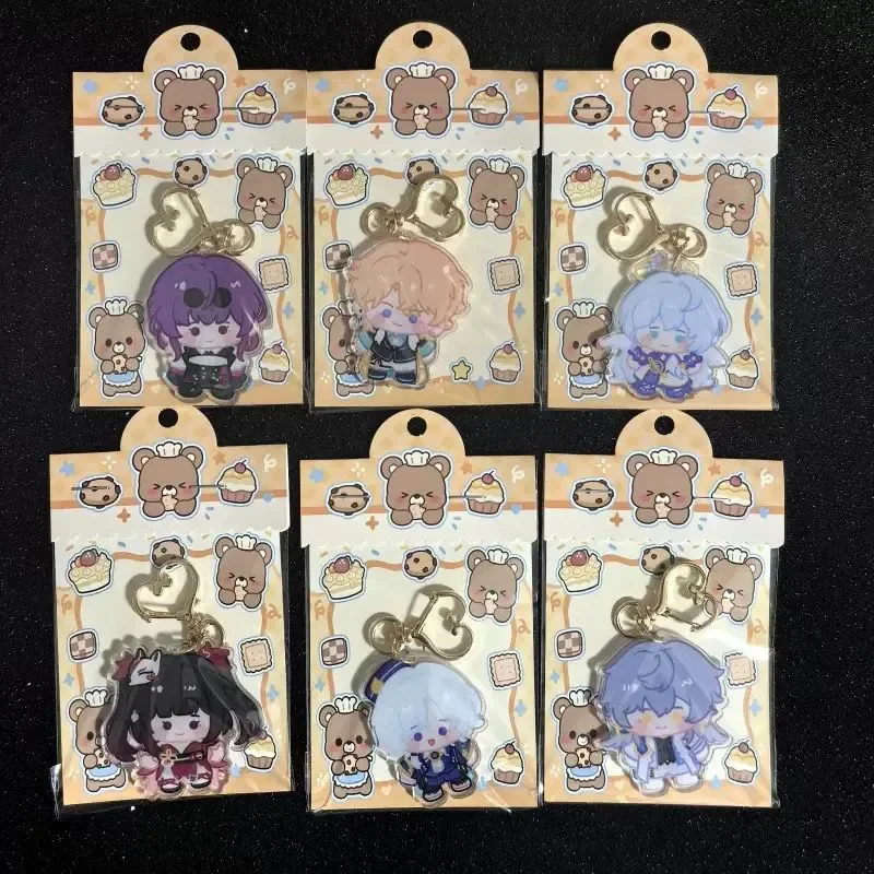 Honkai：スターレイル ジンユアン ブレード カフカ コスプレ アニメフィギュア Qバージョン アクリルスタンド デスクトップオーナメント クリスマスギフト