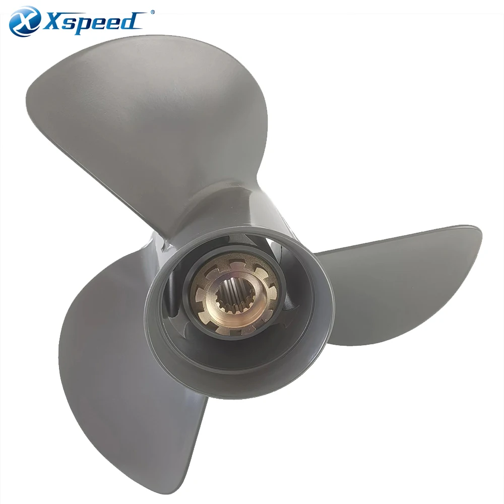 Xspeed propeller propeller 13 1/4x17 fit honda außenbordmotor bfp60a bf75 bf90 bf115a aluminium 15 zahn verzahnung rh 58130-zw1-017