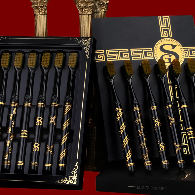 

6/box soft hair teeth cleaning tools high-grade toothbrush set home cleaning oral care suitable for adult daily life