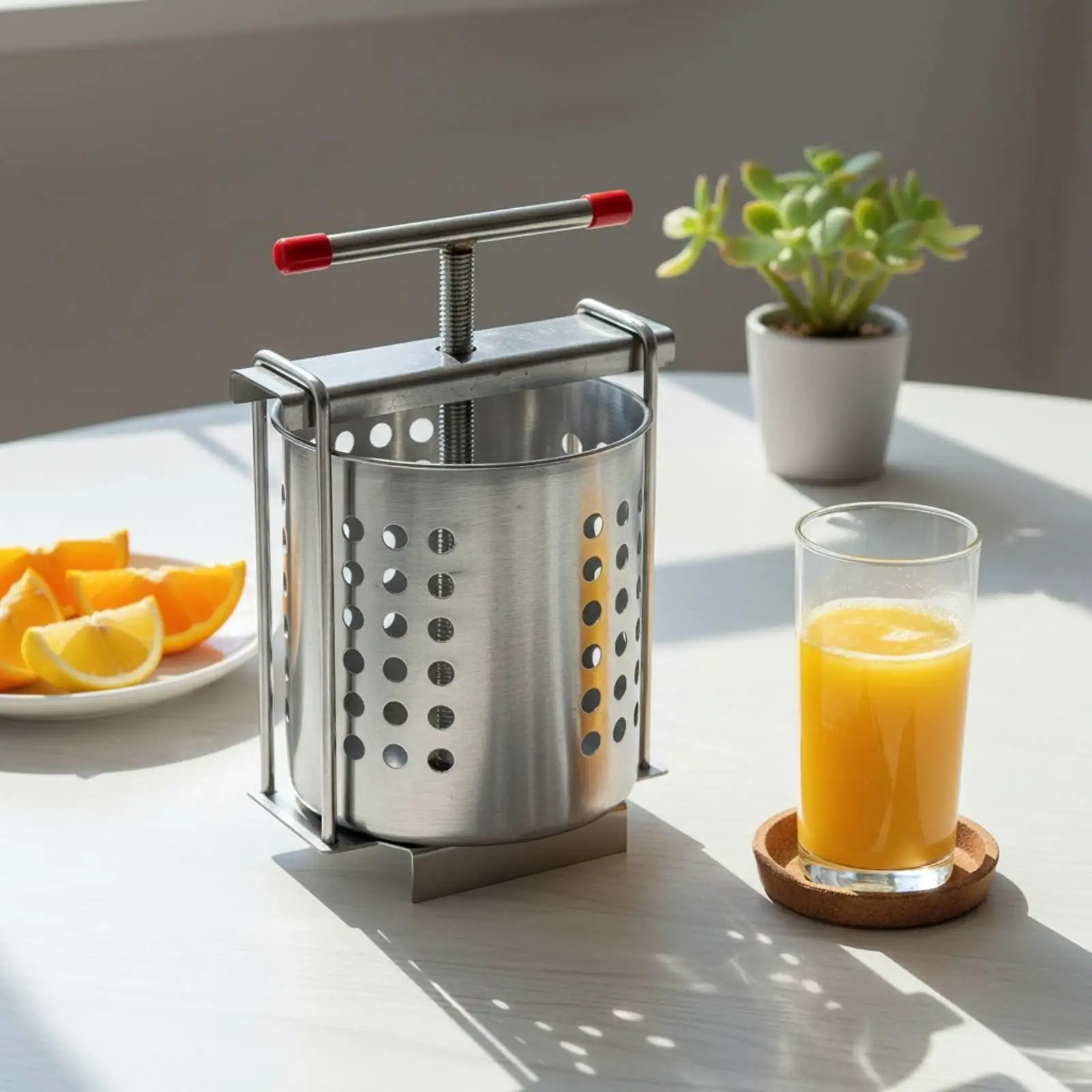 Vegetable Juice Press Manual Stainless Steel Water Separator Fruit Squeezing Machine for Dumpling Fillings Kitchen Tool