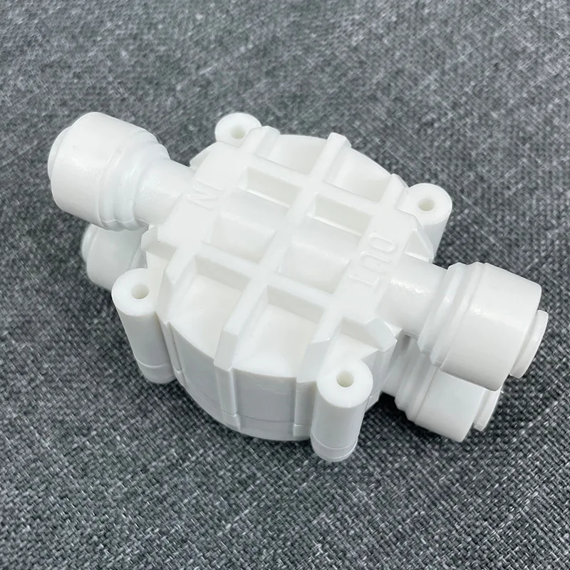 

4 Way RO Auto Shut-Off Valve Switch 1/4" Water Purifier Reverse Osmosis System Water Purifiers Quick Connect Fitting