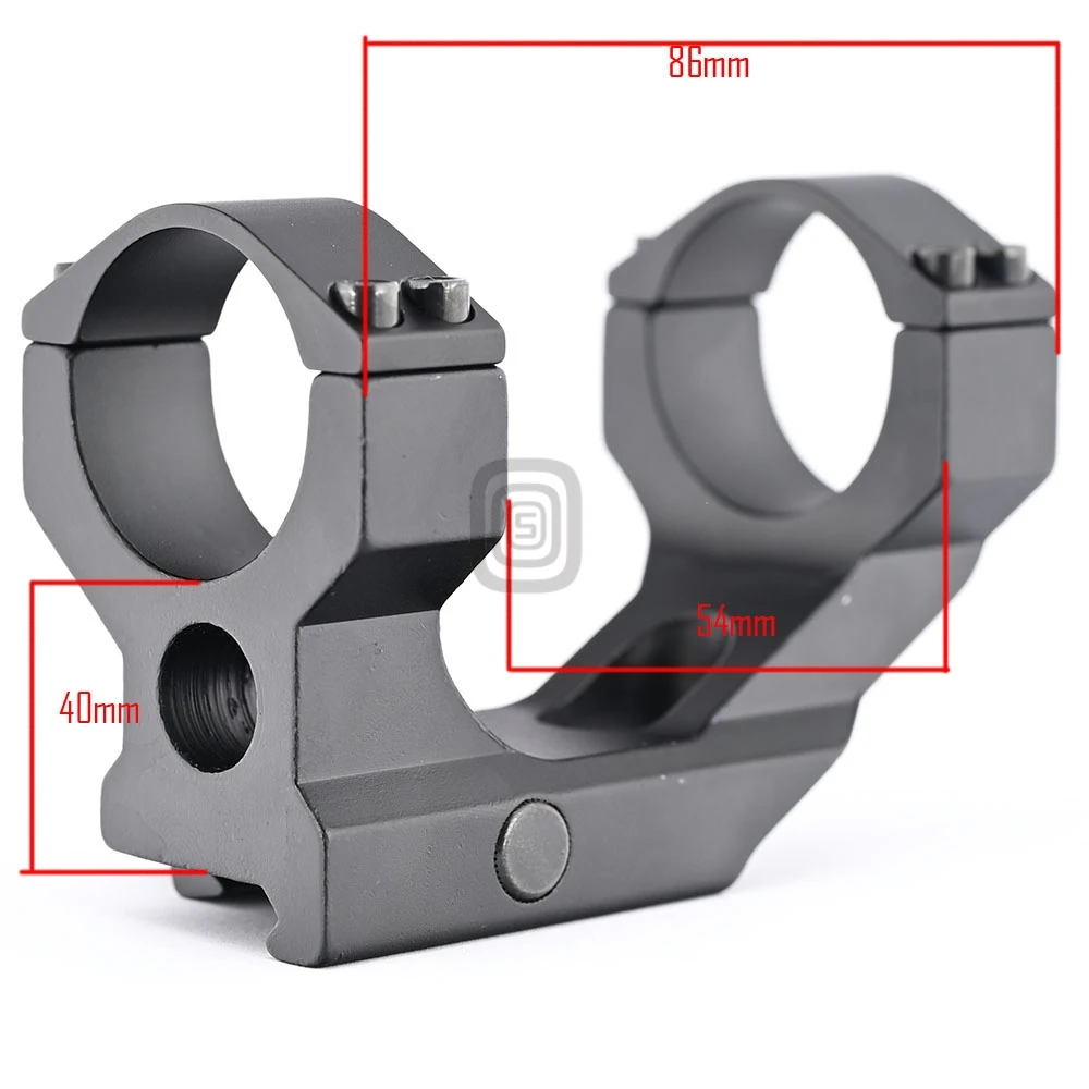 

Shooin Scope Ring Mount With 21mm Rail Mount Base For 30mm Tube Riflescope Optics Scope M1407