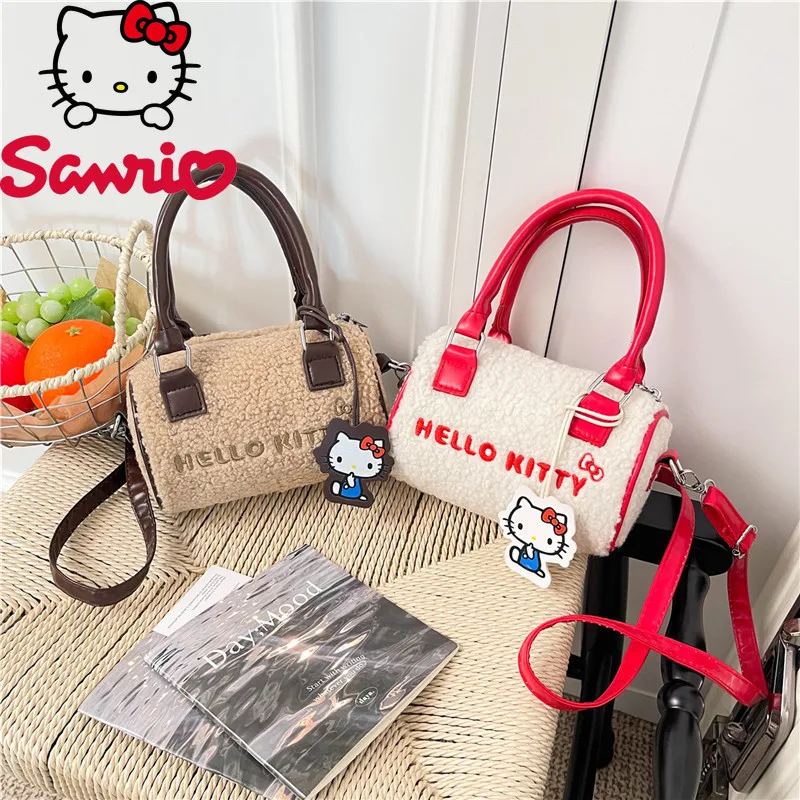 

Hello Kitty 2026 New Women's Crossbody Bag Fashion High Quality Women's Handbag Cartoon Cute Versatile Women's Mini Storage Bag