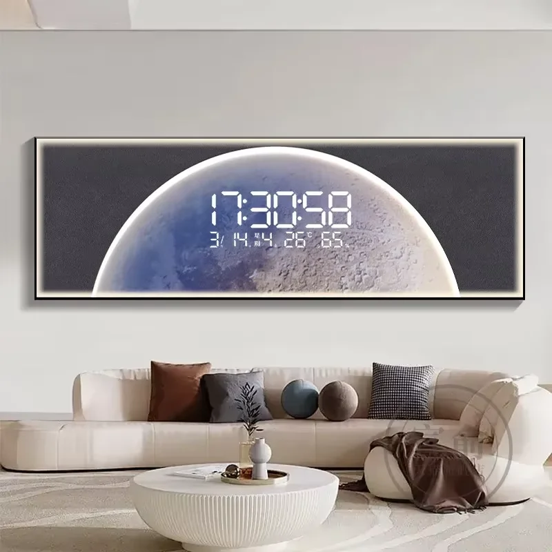Simple Minimalist Clock Wall Classic Style Korean Modern Aesthetic Design Wall Watch Restaurant Reloj De Pared Home Decoration