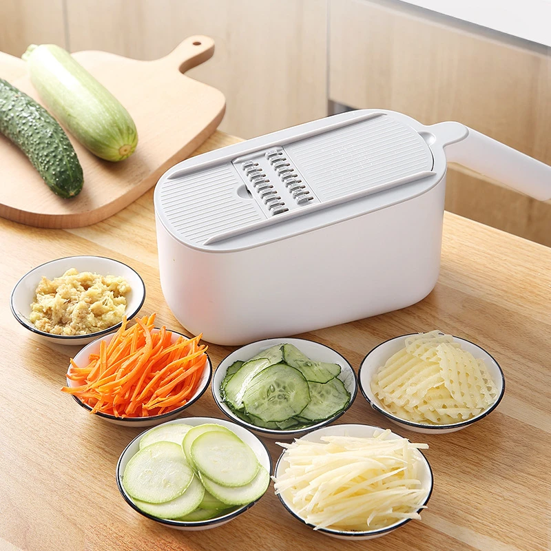 

Household Multifunctional Kitchen Grater, Shredded Potatoes, Cutting Lemon Slice Machine, Scraping, Silk Slicer