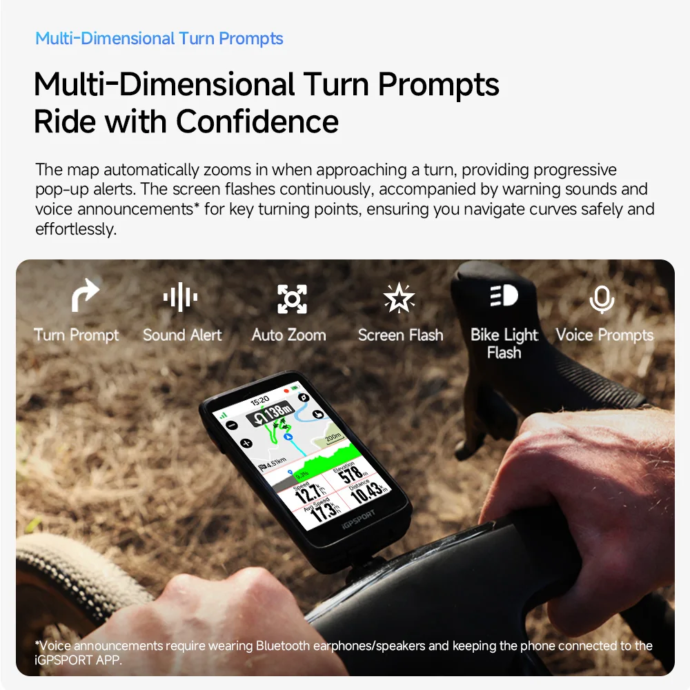 iGPSPORT BiNavi タッチスクリーン GPS バイクコンピュータ総合バイク iGPSPORT BiNavi タッチスクリーン GPS バイクコンピュータ総合バイク