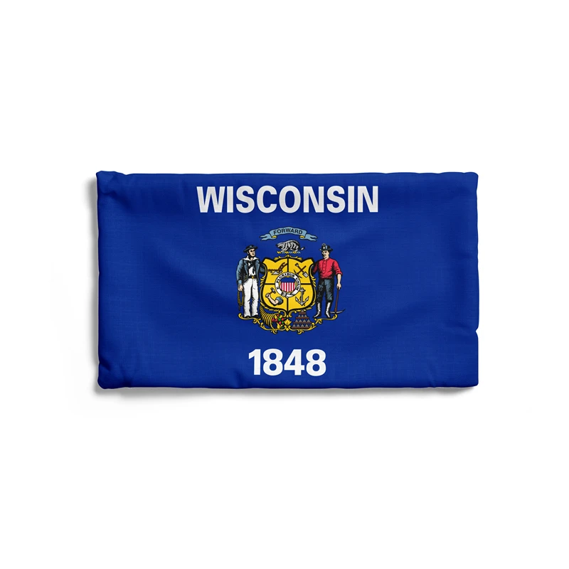 Aertemisi 20'' x 12'' Wisconsin Rectangular Throw Pillow Cushion Covers Cases Pillowcases 50cm x 30cm