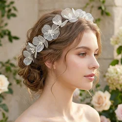 Unique Handmade Flower Fashion Hairband Elegant Fashion Headbands for Women And Girls Party Jewelry Hair Accessories