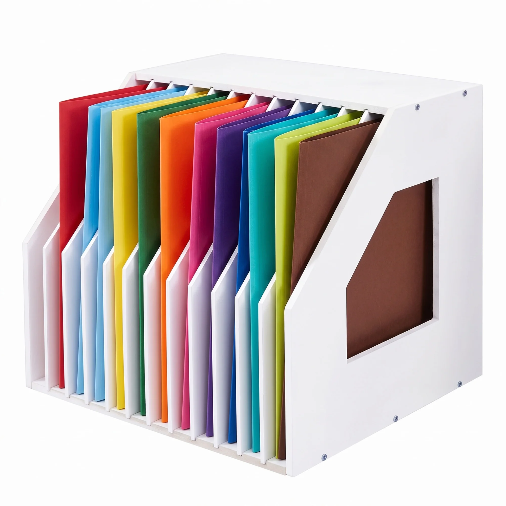 Large Capacity A4 Accordion File Folder, Portable Plastic Expanding Document Organizer with Multiple Pockets for Receipts, Bills and Papers, Desktop Storage for Office, School and Home