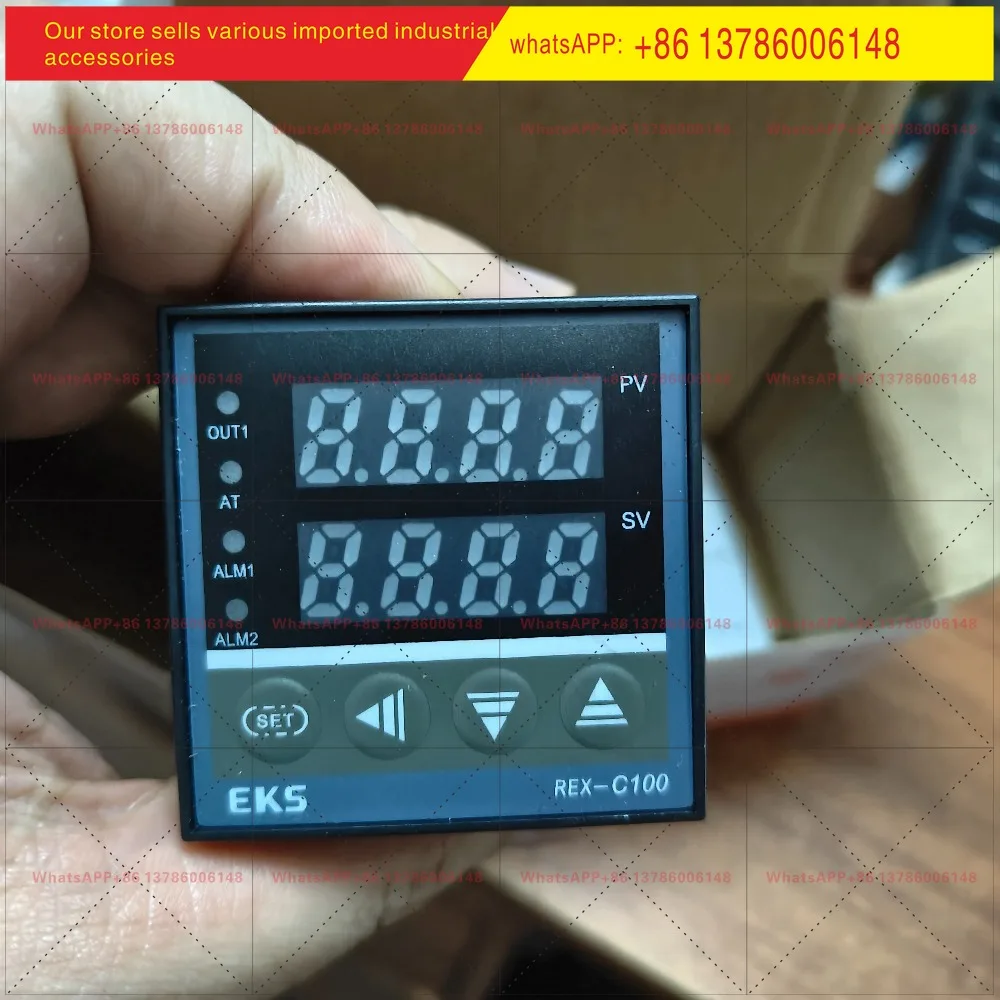EKS 48 digital display intelligent temperature control meter REX-C100 FK02-VAN (K type 400/solid state SSR)