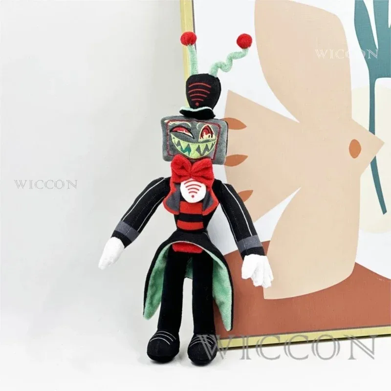 2025 novo anime hazbin primeiro homem roupas macias uniforme de pelúcia hotel vox cosplay acessórios halloween aa