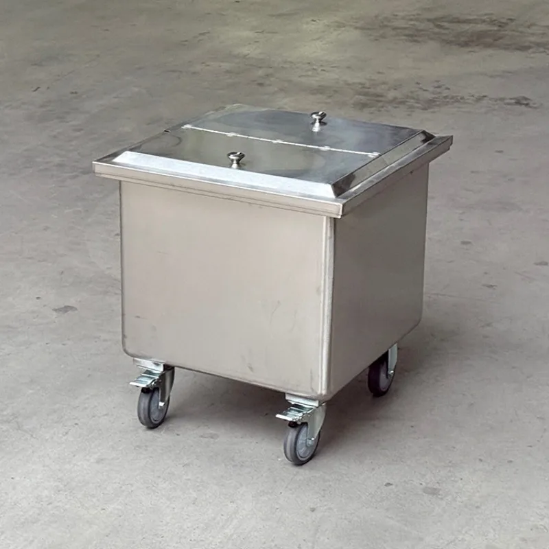 Commercial stainless steel rice noodle barrel lockers for restaurant and laboratory supplies