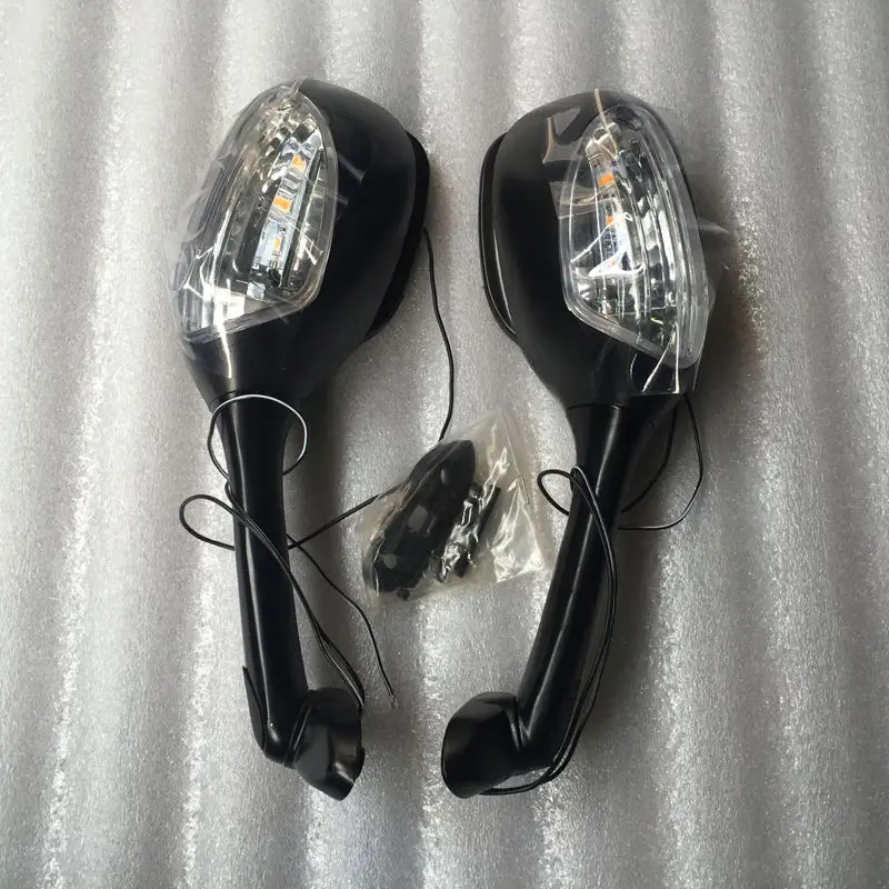 

LED Turn Signals Rear view Mirrors Rearview For 2005-2015 Suzuki GSX-R GSXR600 GSXR750 GSXR1000 K5 K6 K7 K8 K9 K11 Motorcycle