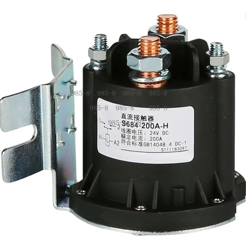 S684 Normally Open DC Contactor 200A 12V 24V 60V 72V Forklift Tailgate Oil Pump Replacement Relay