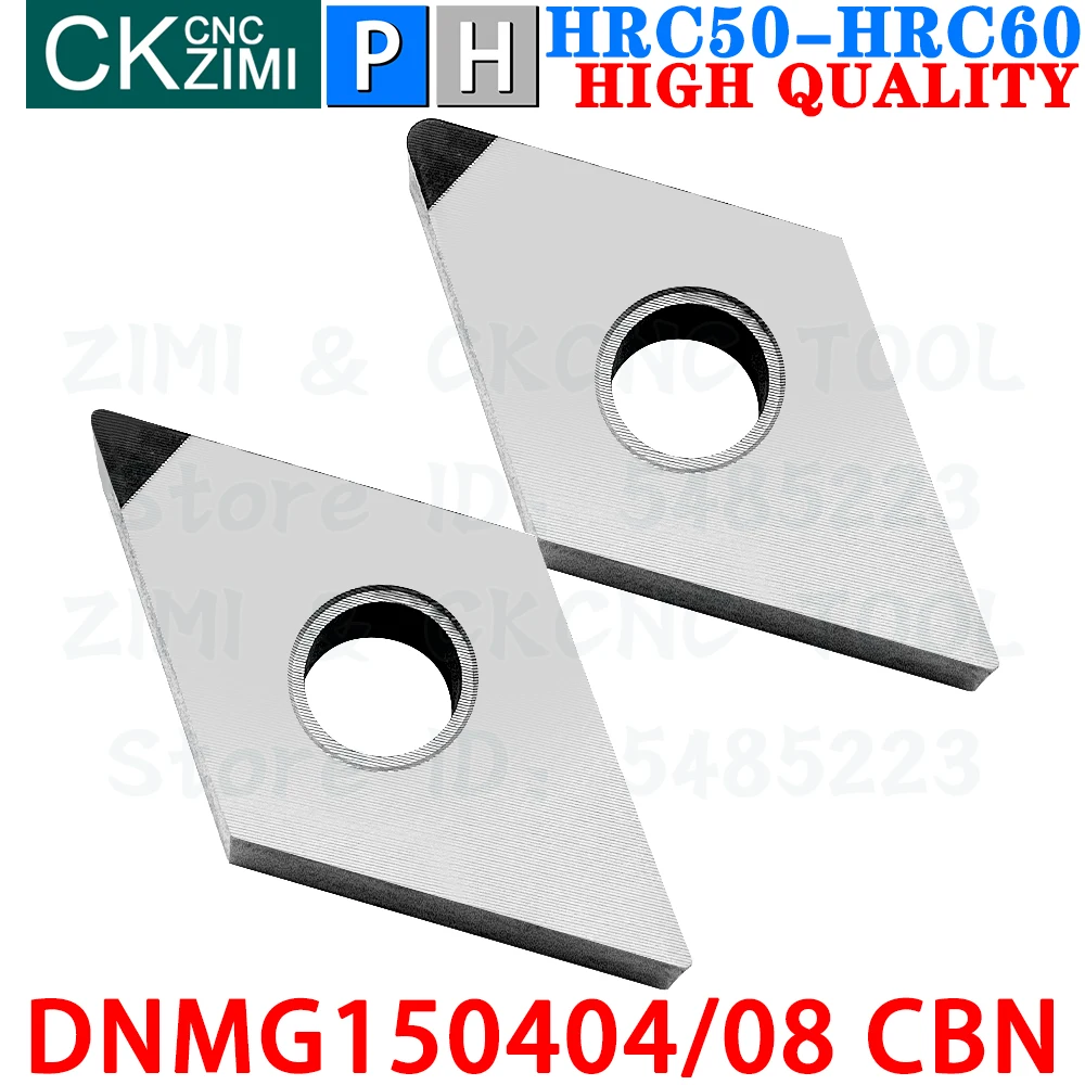 DNMG150404 CBN DNMG150408 CBN Boron Nitride Inserts Turning Inserts Tools DNMG 1504 CBN CNC Metal Lathe Tools for Hardened Steel